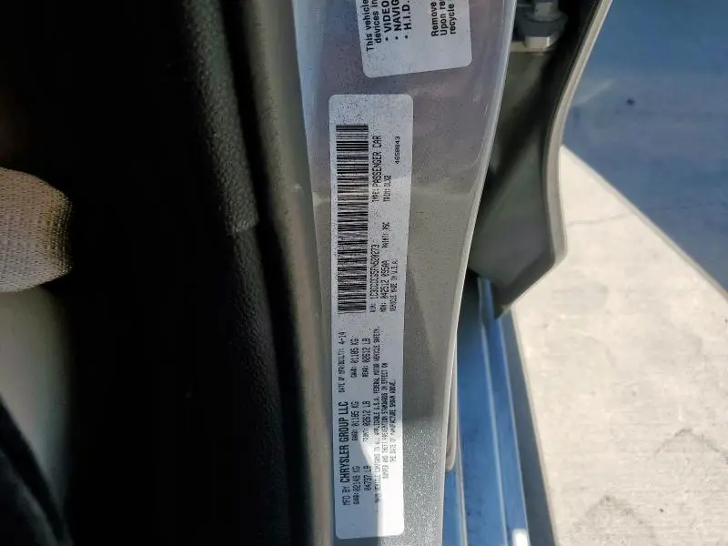2015 CHRYSLER 200 C  