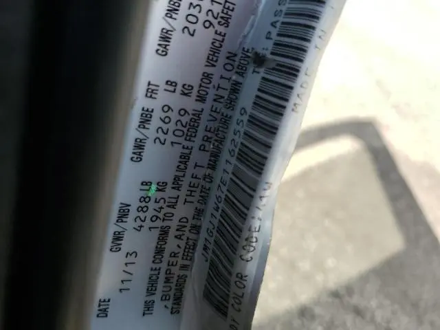 2014 MAZDA 6 GRAND TOURING  