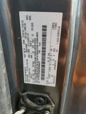 2019 FORD F150 SUPER CAB  