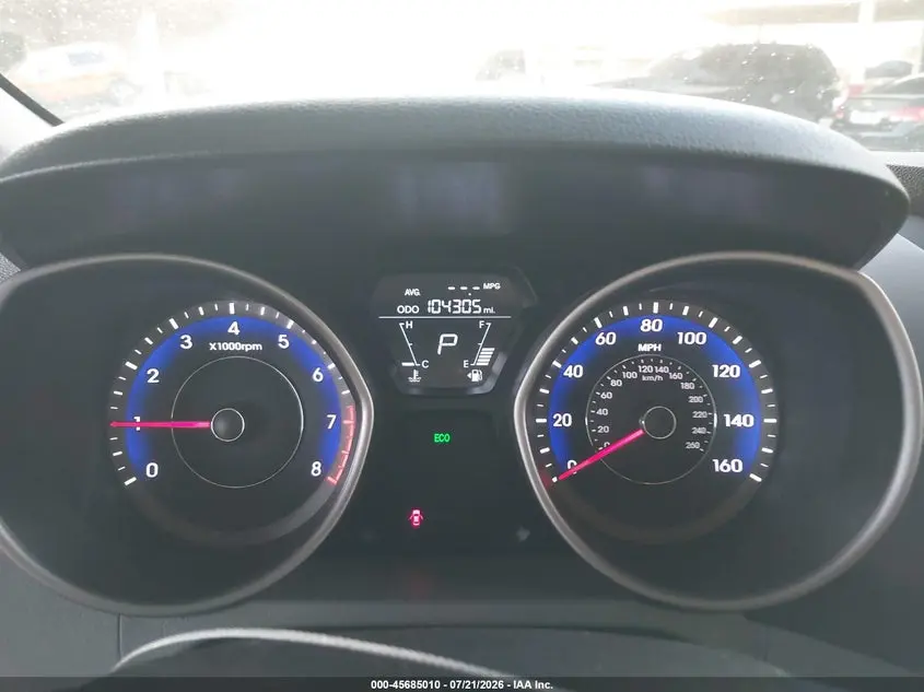 2013 HYUNDAI ELANTRA GLS