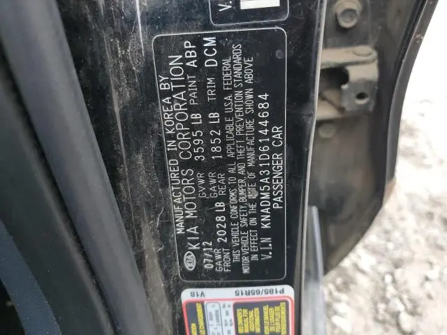 2013 KIA RIO LX  