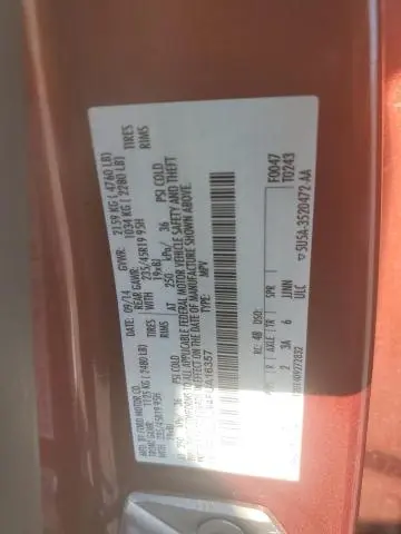 2015 FORD ESCAPE TITANIUM  