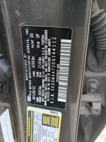 2013 KIA OPTIMA LX  