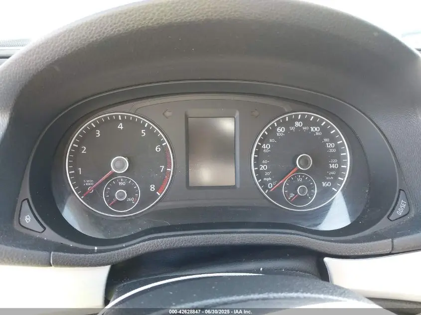 2012 VOLKSWAGEN PASSAT 3.6L V6 SE