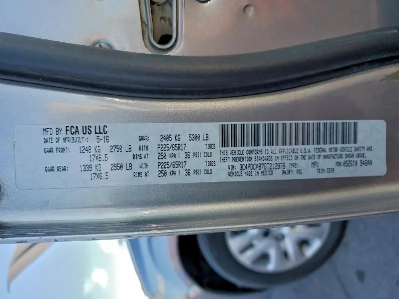 2016 DODGE JOURNEY SE  