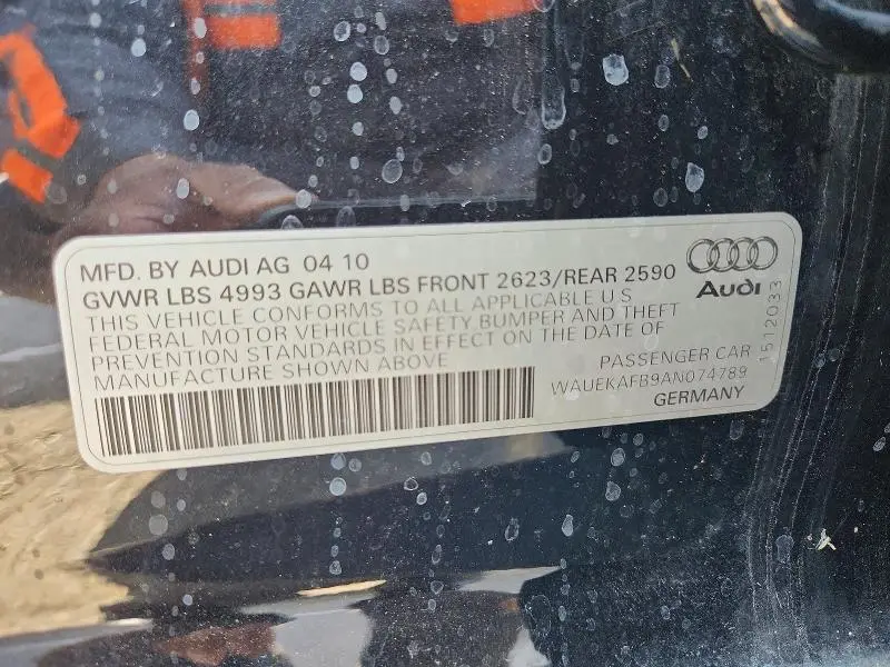 2010 AUDI A6 PREMIUM PLUS  