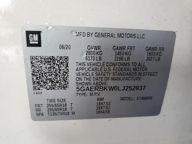 2020 BUICK ENCLAVE ESSENCE