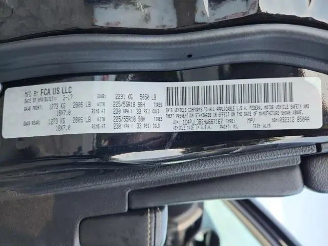 2017 JEEP CHEROKEE LIMITED  