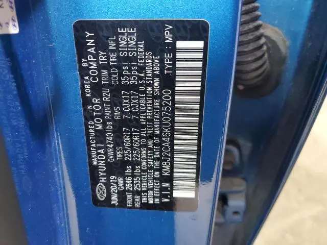 2019 HYUNDAI TUCSON SE  