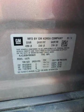 2015 BUICK ENCORE CONVENIENCE  