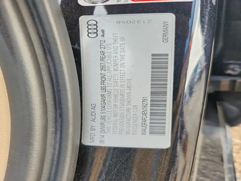 2014 AUDI A6 PREMIUM PLUS  