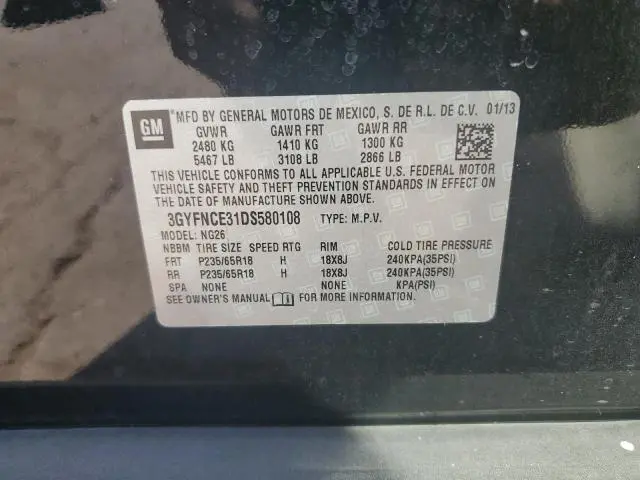 2013 CADILLAC SRX LUXURY COLLECTION  