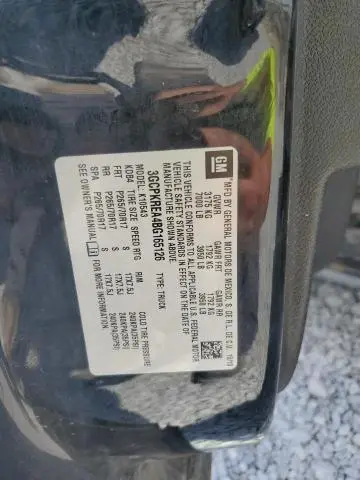 2011 CHEVROLET SILVERADO K1500 LS  