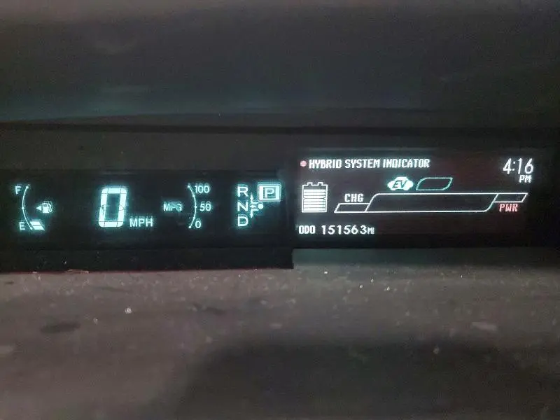 2012 TOYOTA PRIUS TWO  