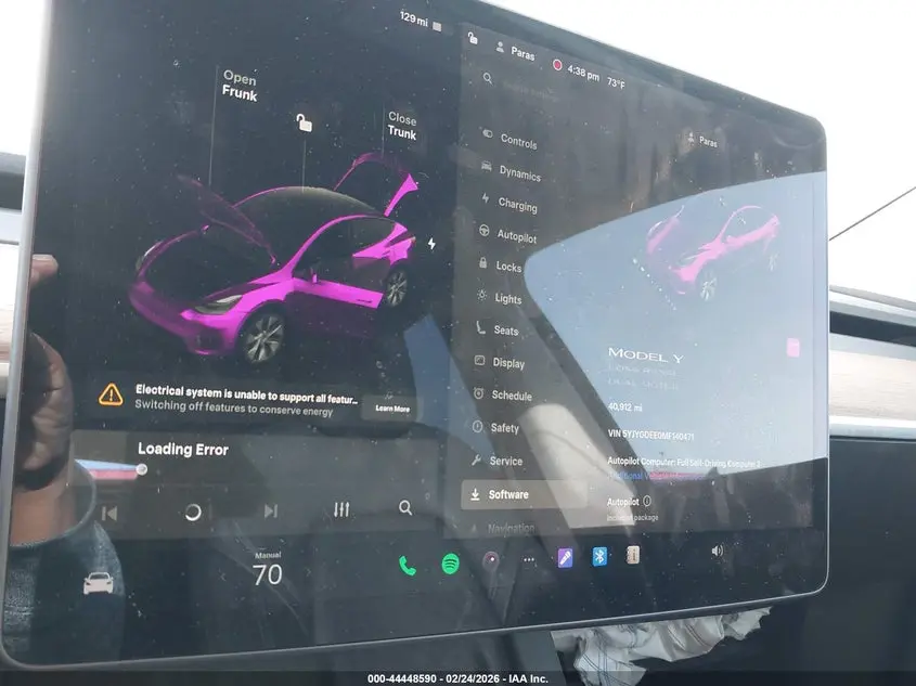 2021 TESLA MODEL Y LONG RANGE DUAL MOTOR ALL-WHEEL DRIVE