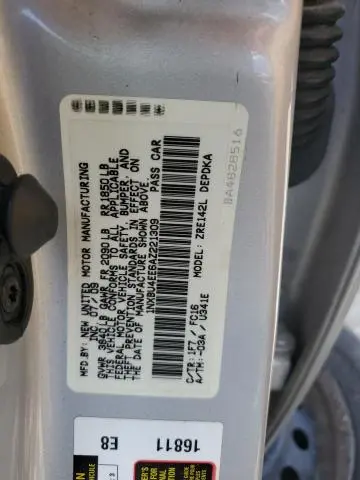 2010 TOYOTA COROLLA BASE  