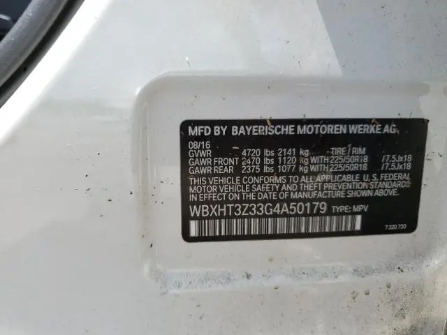 2016 BMW X1 XDRIVE28I  