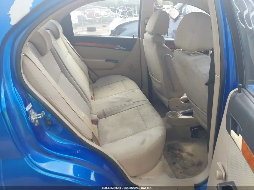 2011 CHEVROLET AVEO 1LT