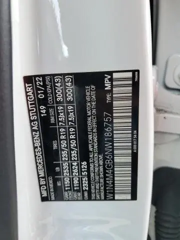 2022 MERCEDES-BENZ GLB 250  