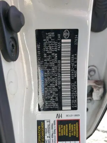 2015 TOYOTA AVALON HYBRID  