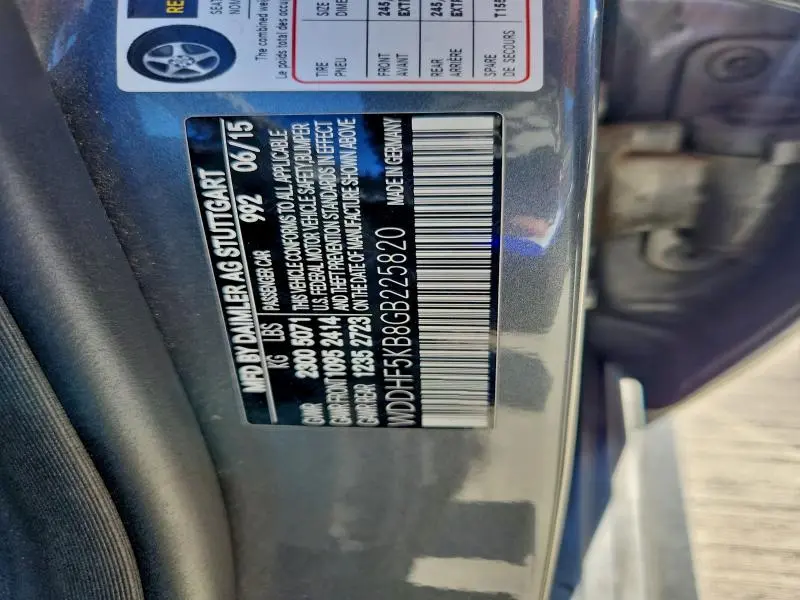 2016 MERCEDES-BENZ E 350  