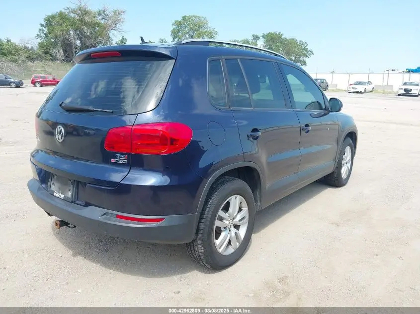 2016 VOLKSWAGEN TIGUAN S