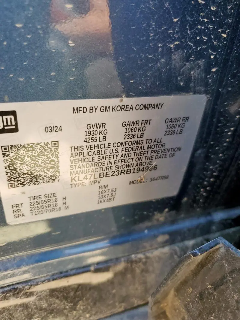 2024 BUICK ENVISTA SPORT TOURING  