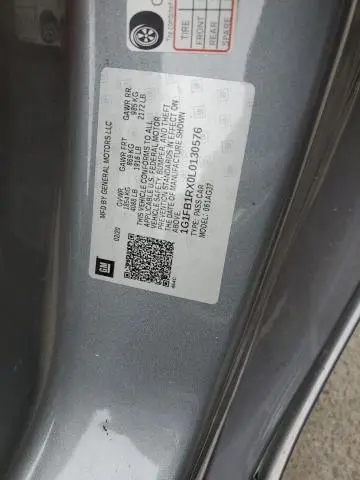 2020 CHEVROLET CAMARO LS  