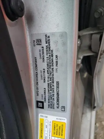 2019 CHEVROLET SPARK LS  