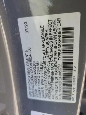 2023 HONDA ACCORD HYBRID SPORT