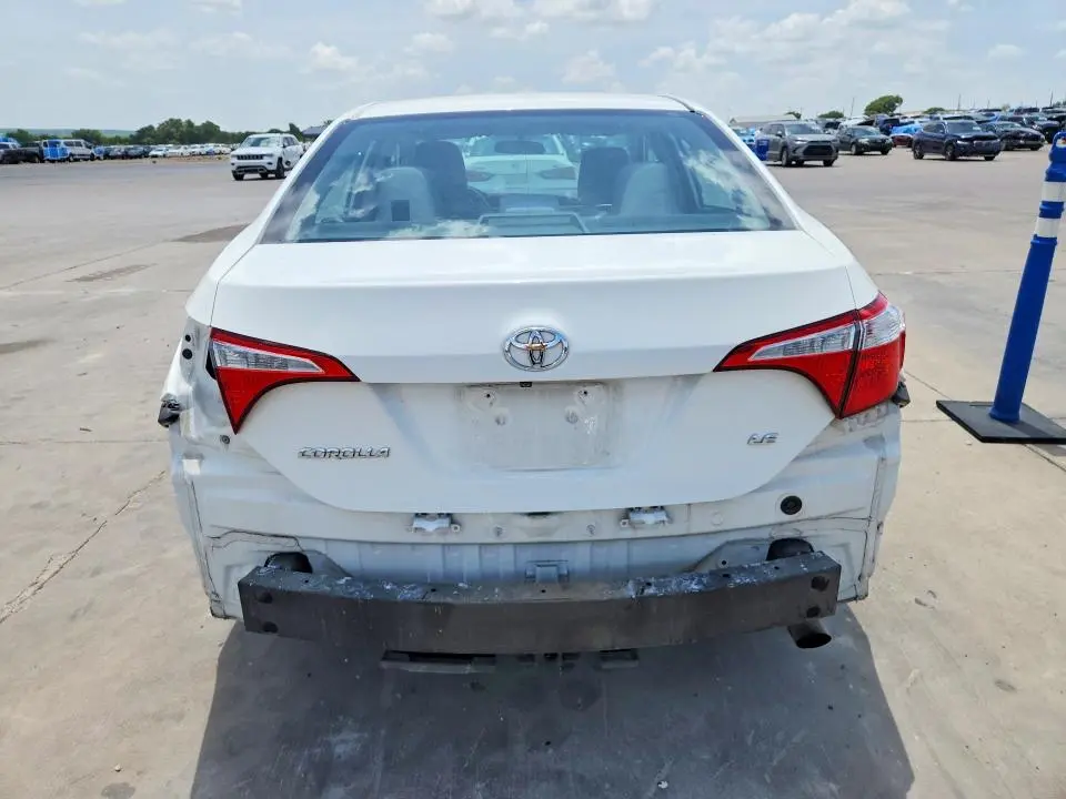 2016 TOYOTA COROLLA LE  