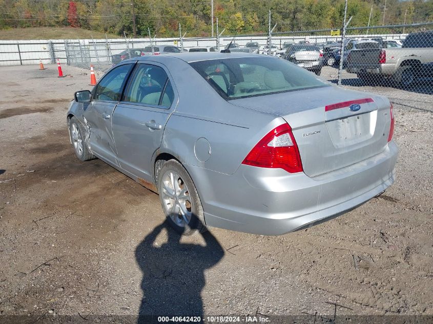 2012 FORD FUSION SE