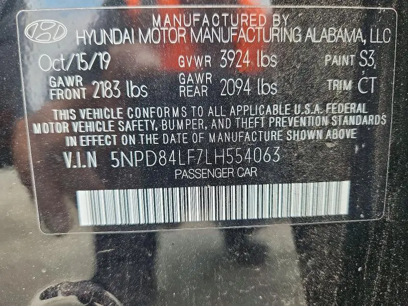 2020 HYUNDAI ELANTRA VALUE EDITION  