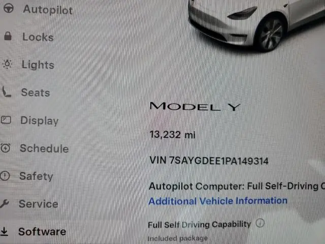 2023 TESLA MODEL Y   