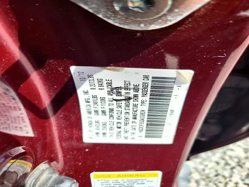 2013 HONDA ACCORD TOURING  