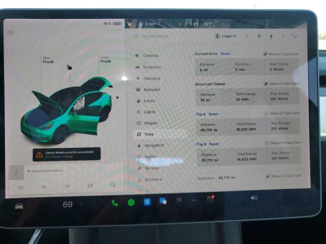 2021 TESLA MODEL Y 