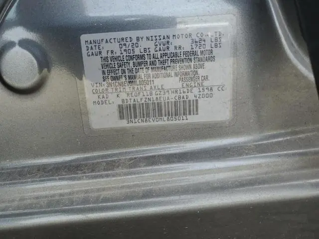 2021 NISSAN VERSA SV  