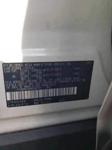 2021 TOYOTA RAV4 XLE PREMIUM