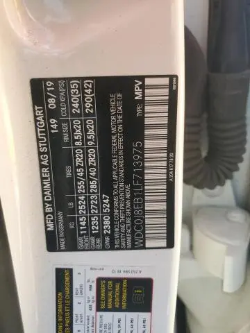 2020 MERCEDES-BENZ GLC COUPE 300 4MATIC  