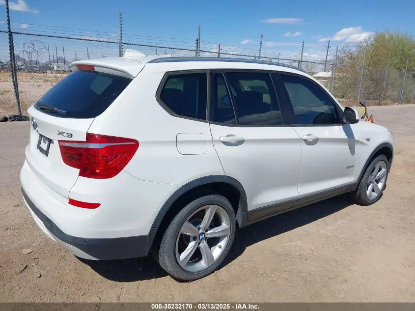 2017 BMW X3 SDRIVE28I