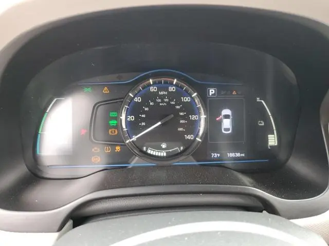 2019 HYUNDAI IONIQ BLUE  