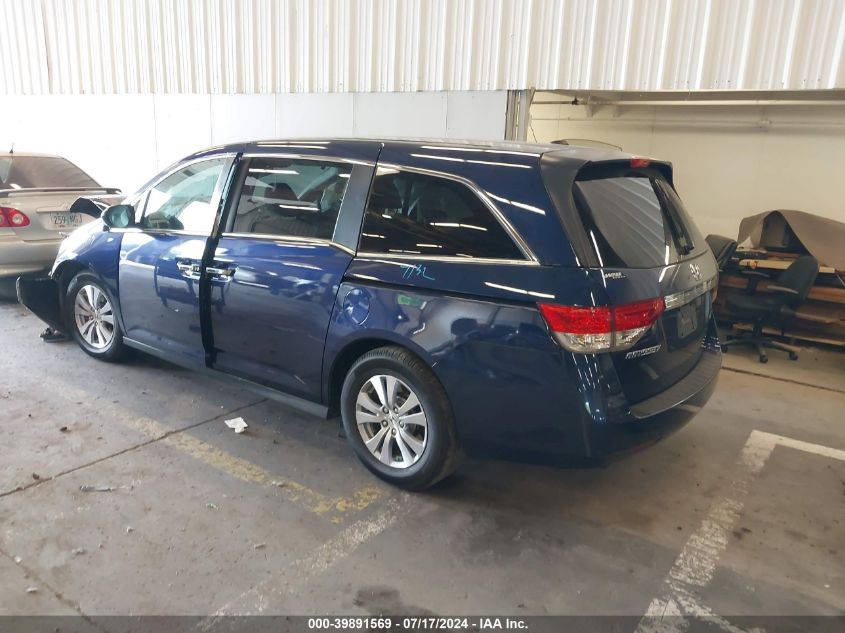 2016 HONDA ODYSSEY SE