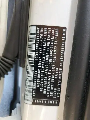 2013 VOLKSWAGEN BEETLE   