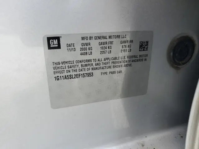 2014 CHEVROLET MALIBU LS  
