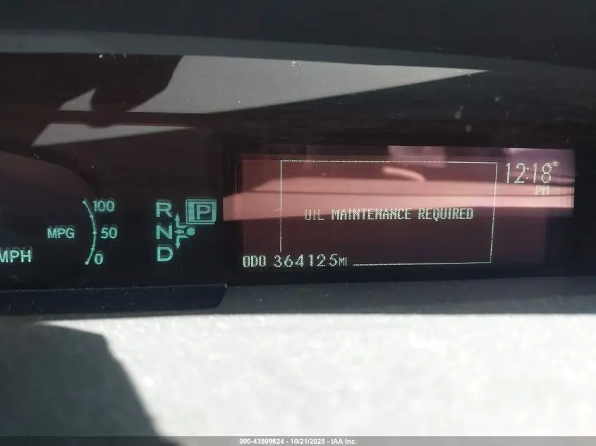 2011 TOYOTA PRIUS THREE