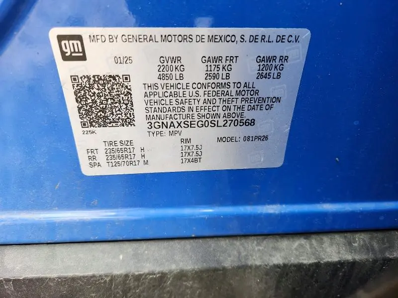 2025 CHEVROLET EQUINOX ACTIV  