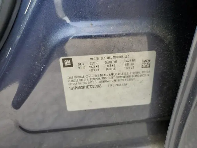 2013 CHEVROLET CRUZE LS
