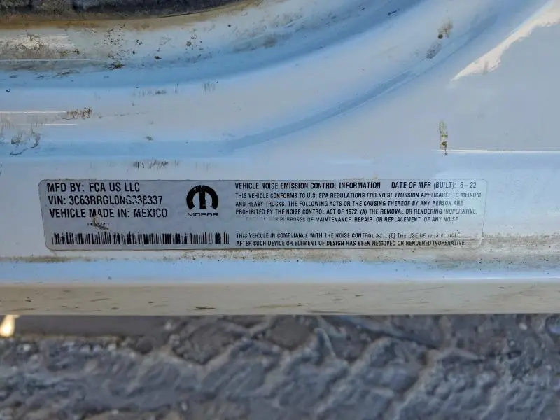 2022 RAM 3500 TRADESMAN  