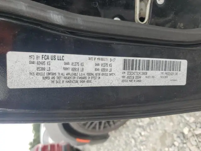 2018 DODGE CHARGER R/T  