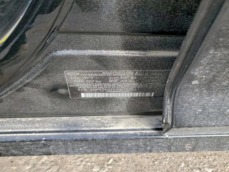 2018 HYUNDAI SONATA SE  